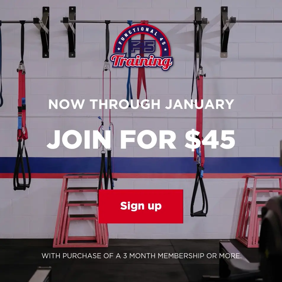 Join F45 Northwest Billings now through January for only $45!